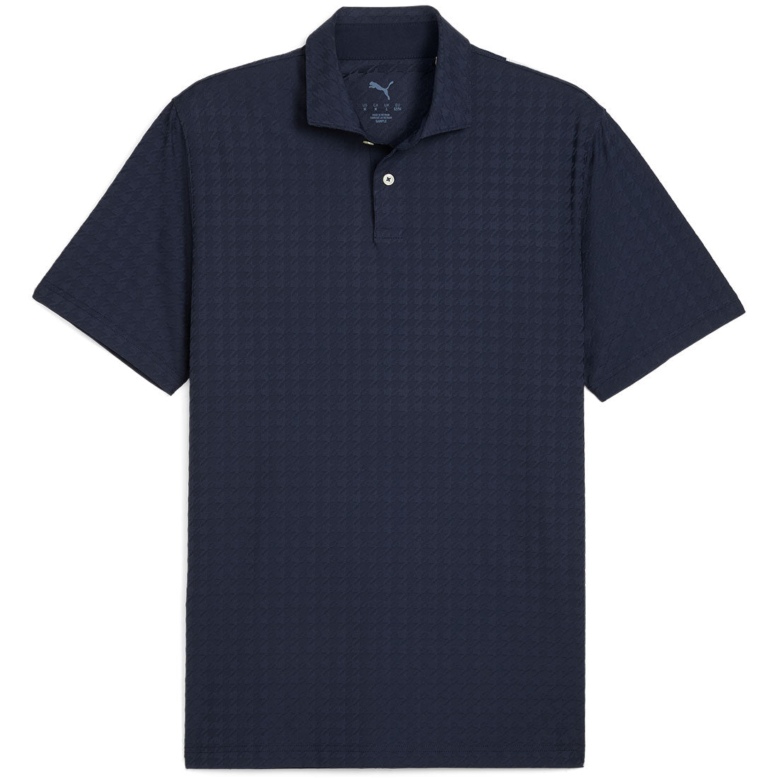 Puma MATTR Houndstooth Golf Polo