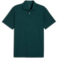 Puma MATTR Houndstooth Golf Polo