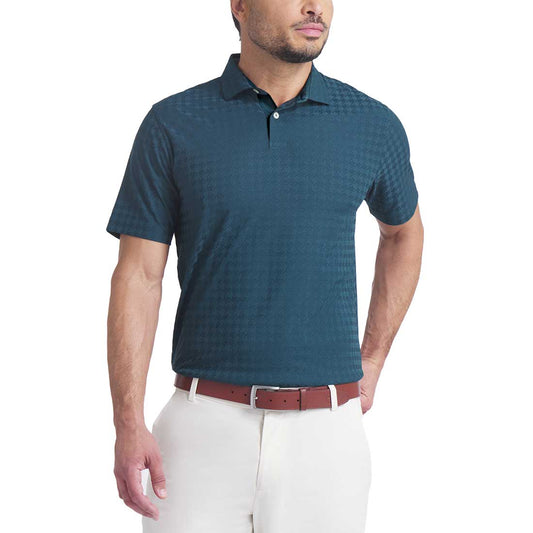Puma MATTR Houndstooth Golf Polo