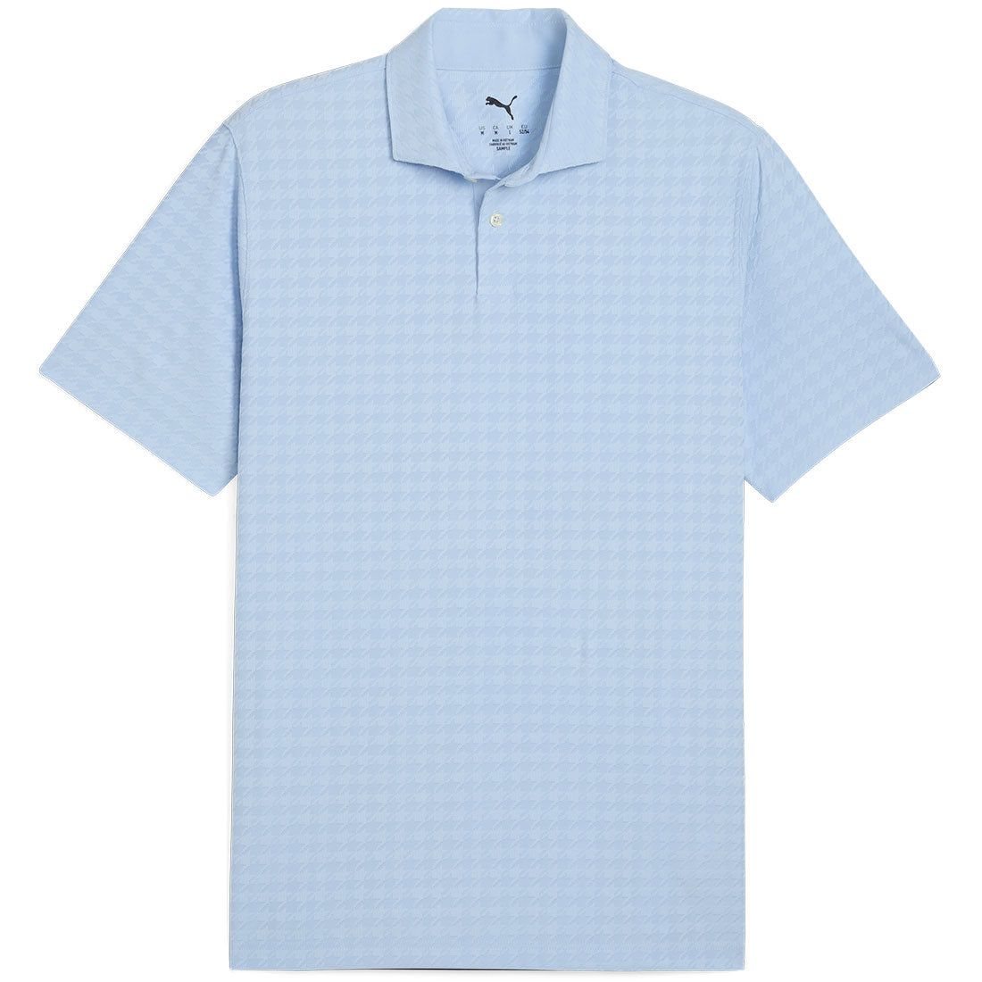 Puma MATTR Houndstooth Golf Polo