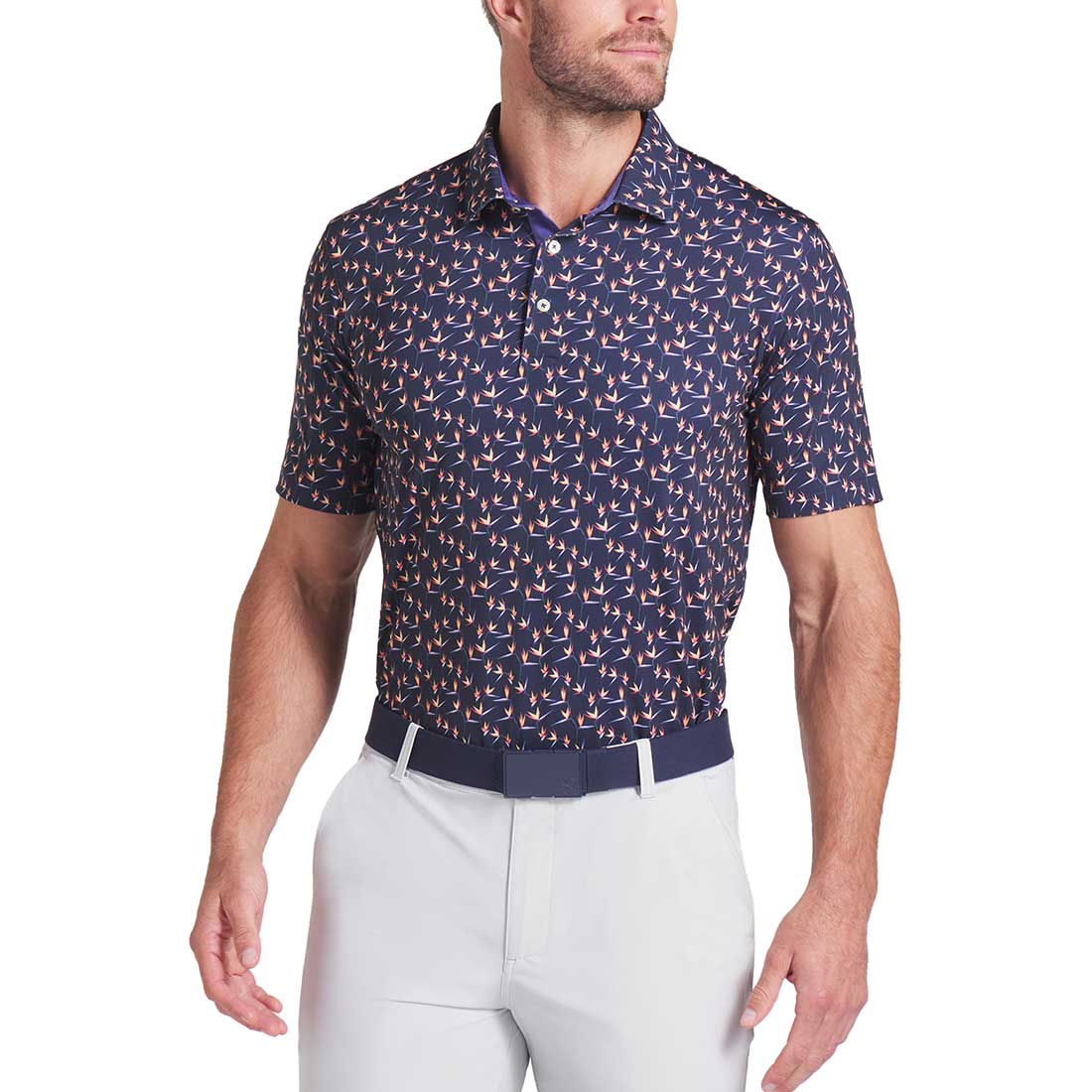 Puma MATTR Paradise Golf Polo