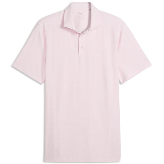 Puma MATTR Plaid Golf Polo