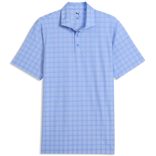 Puma MATTR Plaid Golf Polo