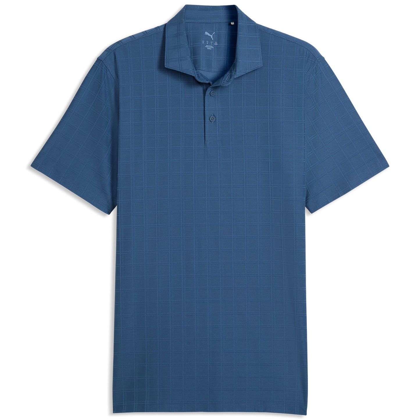 Puma MATTR Plaid Golf Polo