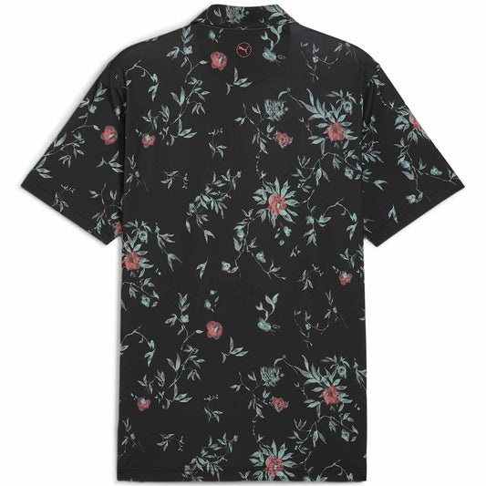 Puma MATTR Water Floral Golf Polo