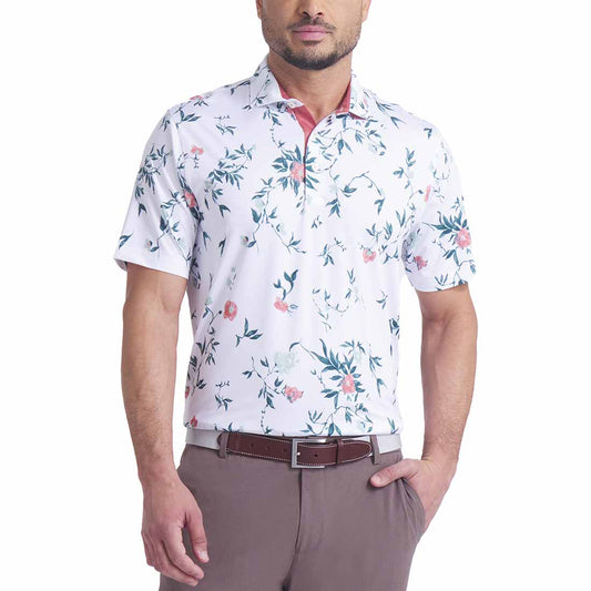 Puma MATTR Water Floral Golf Polo