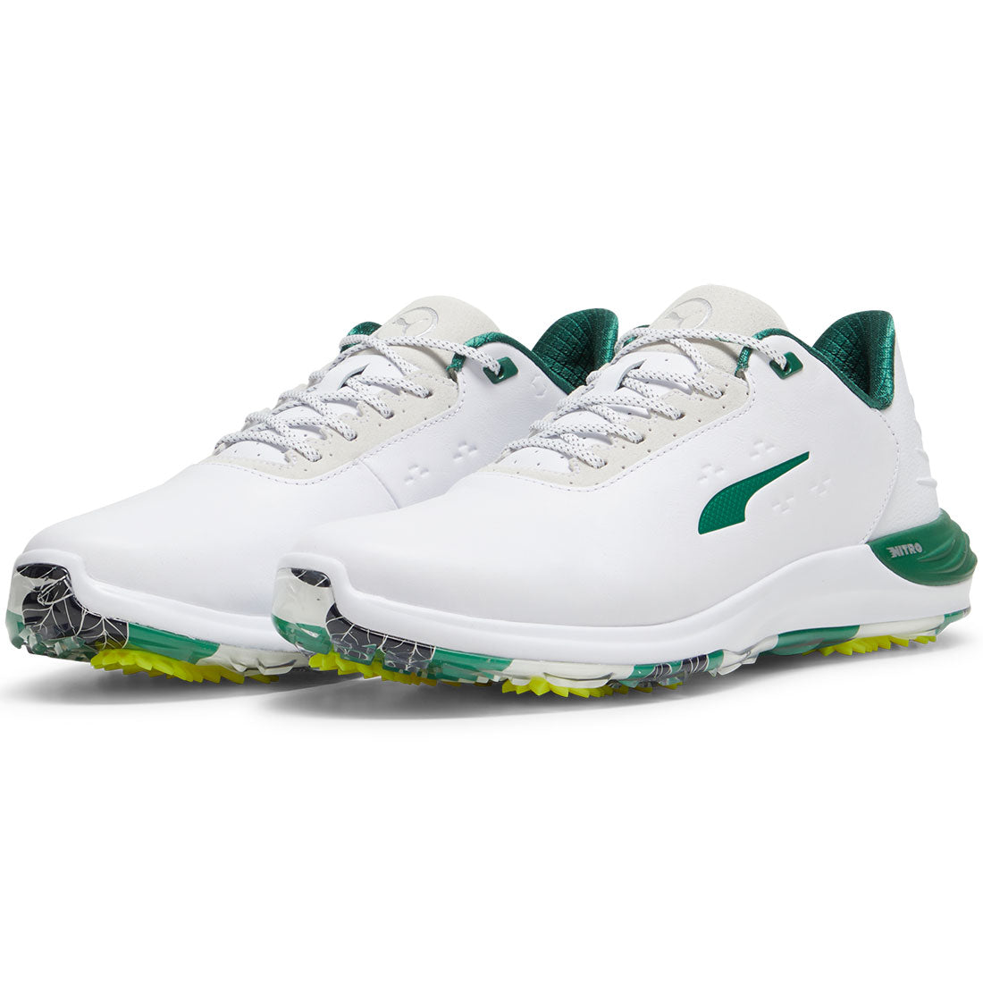 Puma PhantomCat Nitro Garden Golf Shoes White/Green