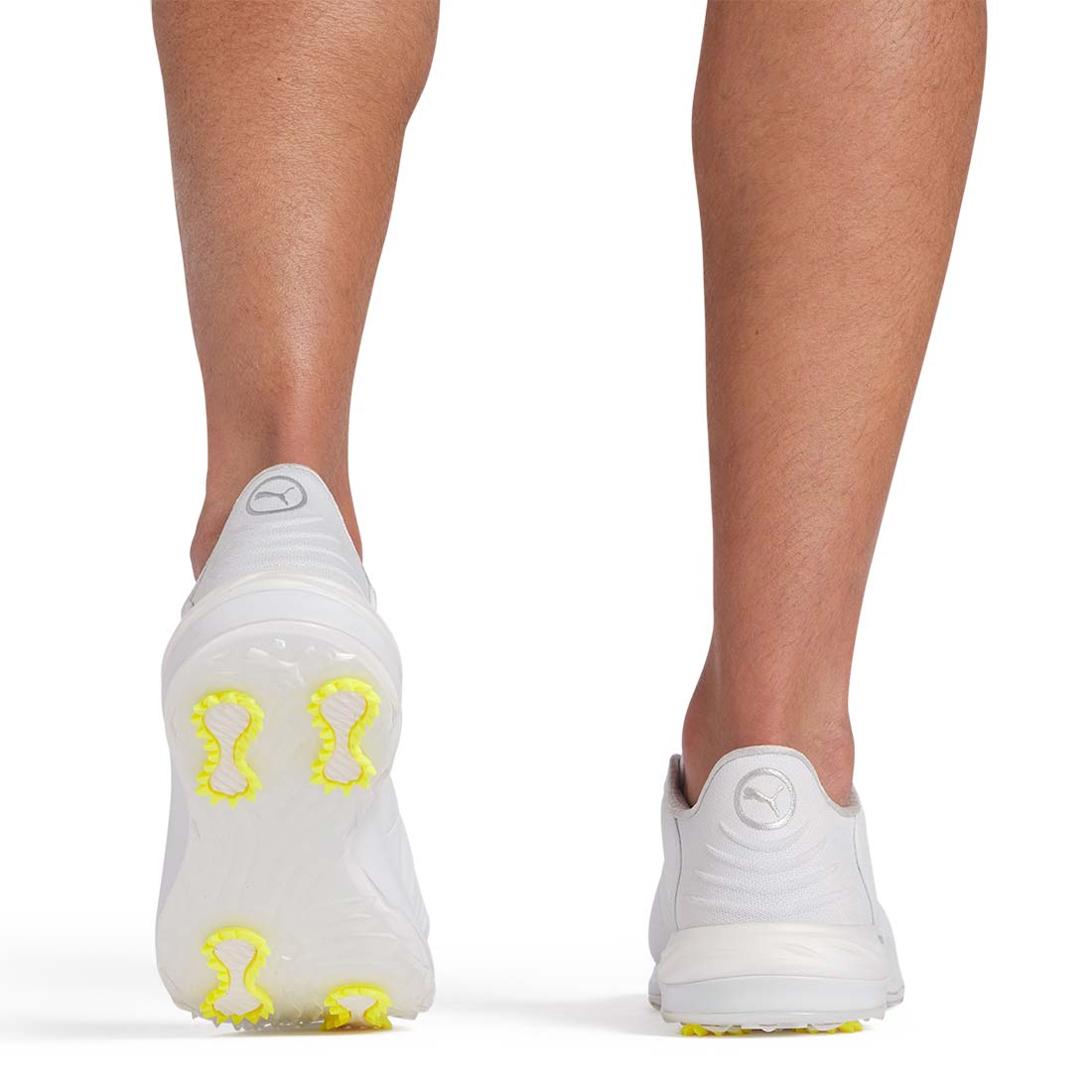 Puma PhantomCat Nitro Golf Shoes White/Silver/Feather Grey