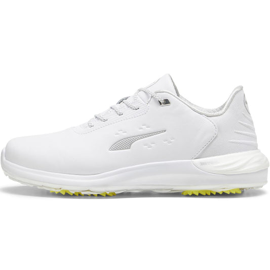 Puma PhantomCat Nitro Golf Shoes White/Silver/Feather Grey