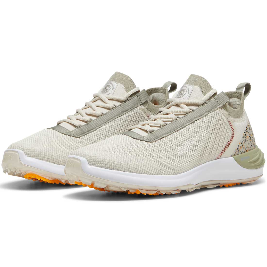 Puma Phantomcat Nitro Sport Golf Shoes Alpine Snow/Birch Tree