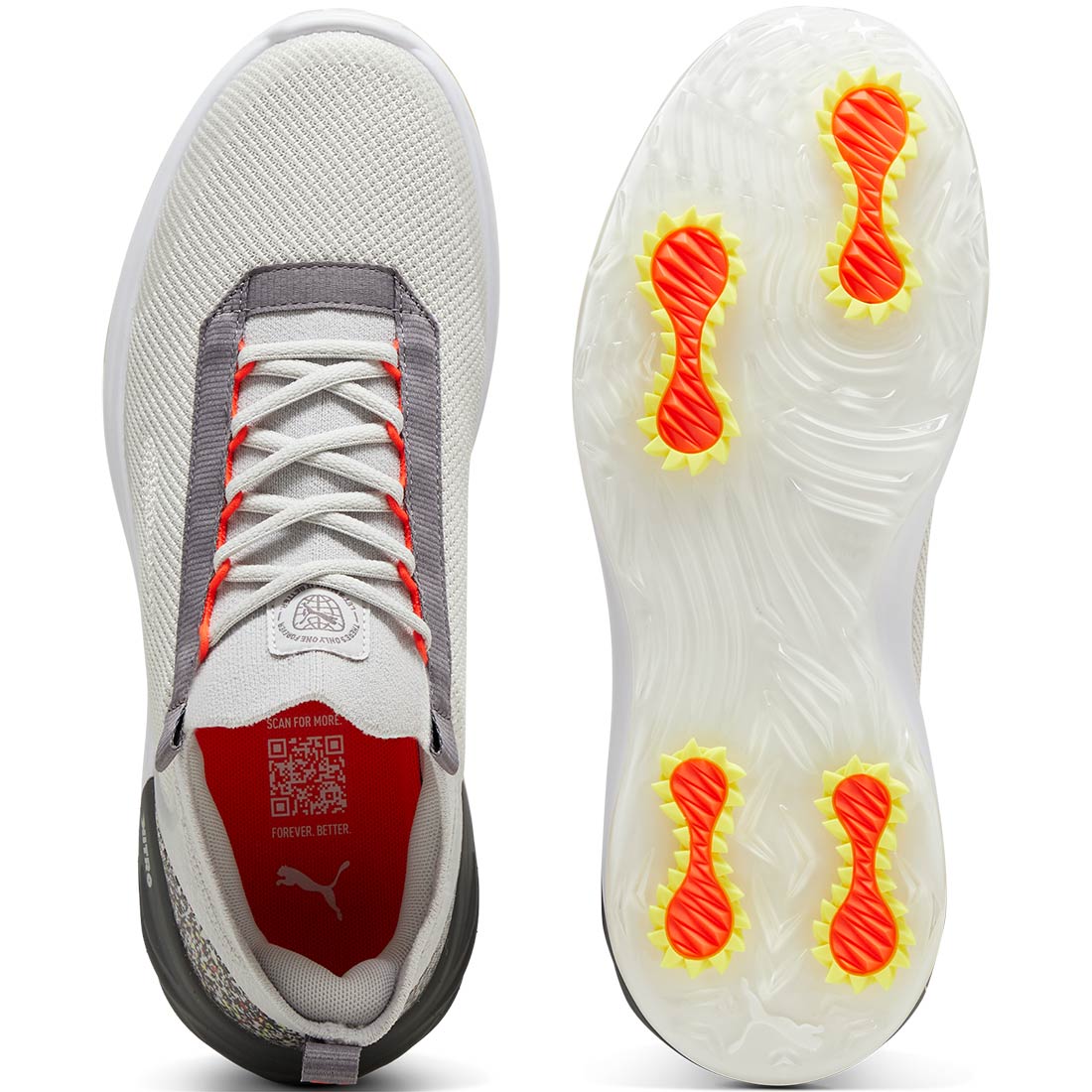 Puma Phantomcat Nitro Sport Golf Shoes Glacial Grey