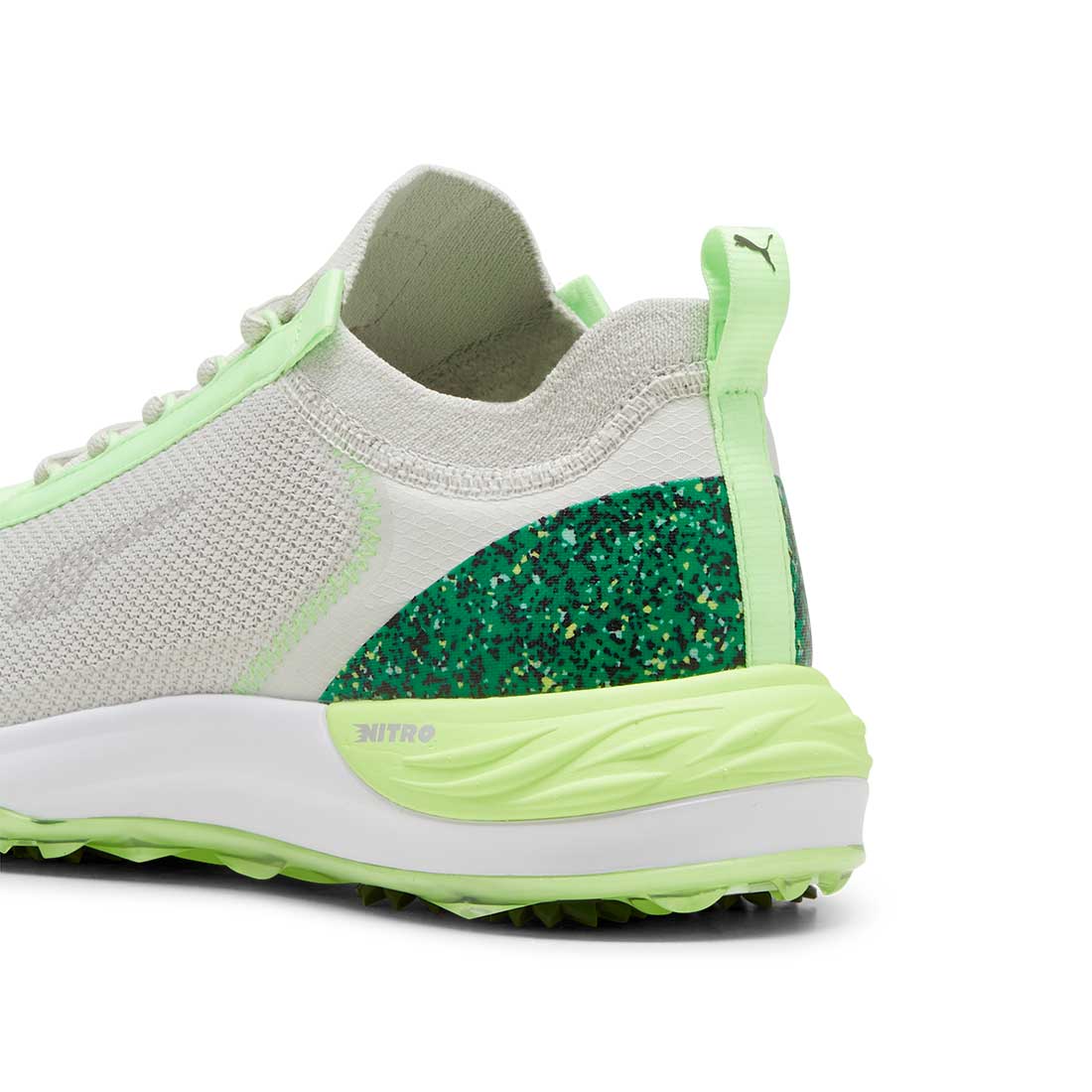Puma Phantomcat Nitro Sport Golf Shoes Vapor Grey/Speed Green