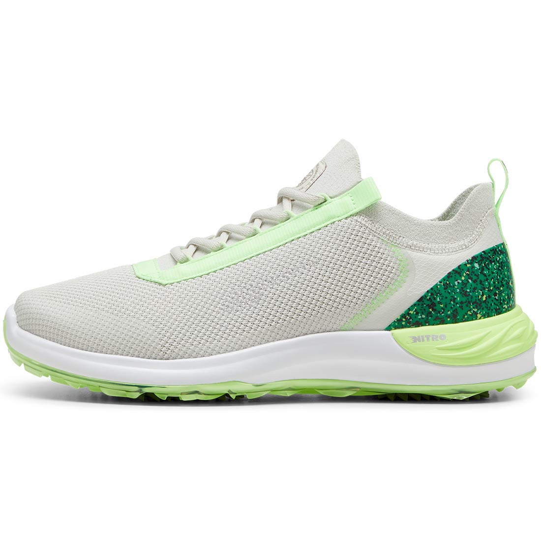 Puma Phantomcat Nitro Sport Golf Shoes Vapor Grey/Speed Green