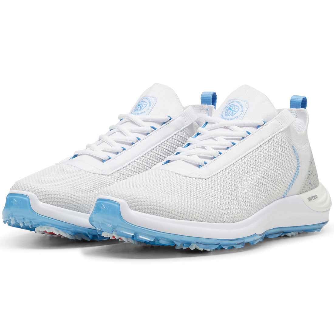 Puma Phantomcat Nitro Sport Golf Shoes White/Regal Blue