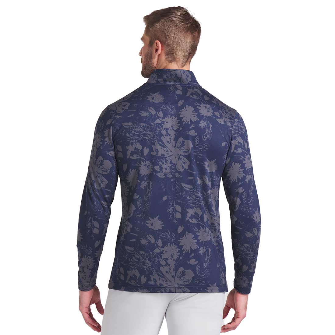 Puma Pure 2.0 Rose Quarter Zip Golf Pullover