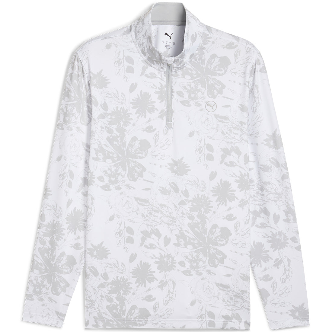 Puma Pure 2.0 Rose Quarter Zip Golf Pullover