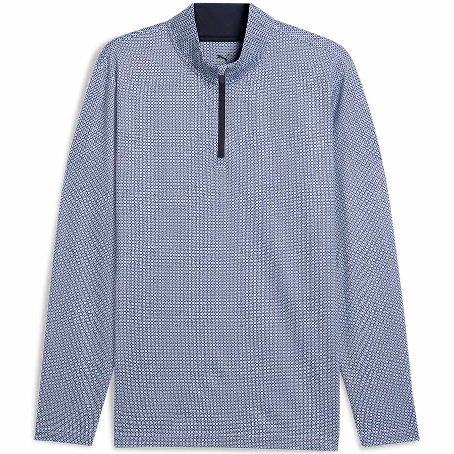 Puma Pure 2.0 Tile Quarter Zip Golf Pullover