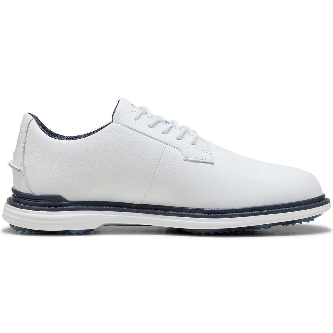 Puma Royale Golf Shoes White/Deep Navy/Team Light Blue