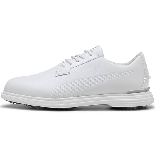 Puma Royale Golf Shoes White/Slate Sky/Ash Grey