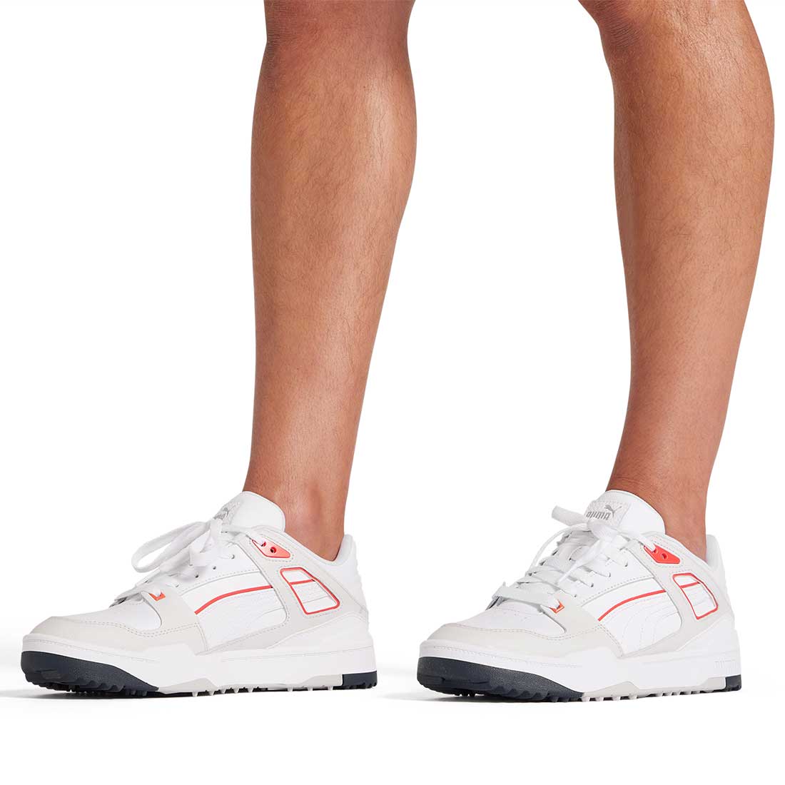 Puma Slipstream G Golf Shoes White/Deep Navy