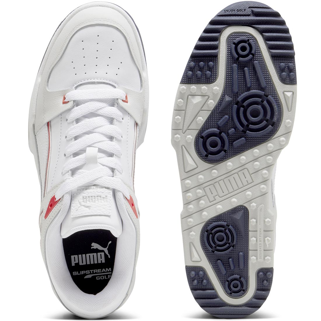 Puma Slipstream G Golf Shoes White/Deep Navy