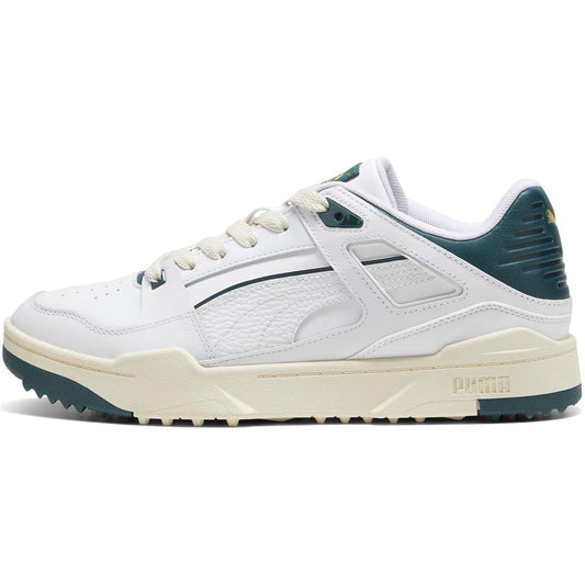 Puma Slipstream G Golf Shoes White/Varsity Green