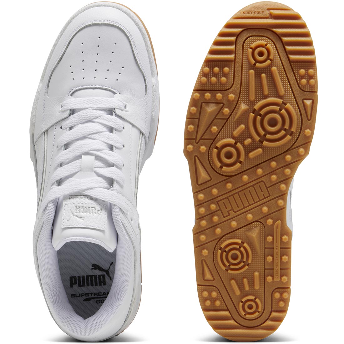 Puma Slipstream G Golf Shoes White/White – Golf Discount