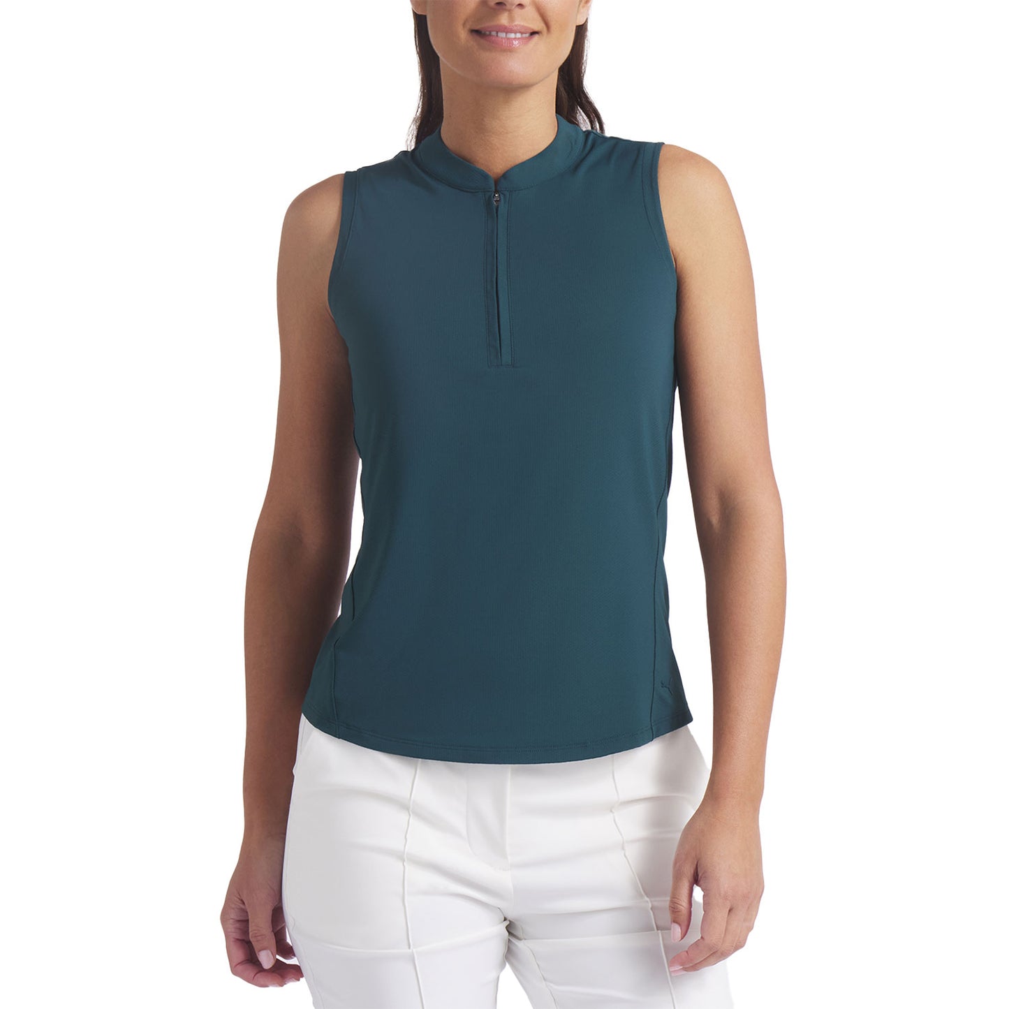 Puma Women's Aerlon Mock Sleeveless Golf Shirt