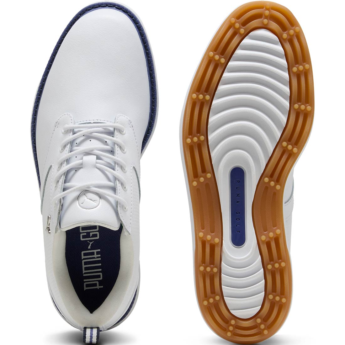 Puma Women's Avant 2 Golf Shoes White/Blue Crystal/Gum