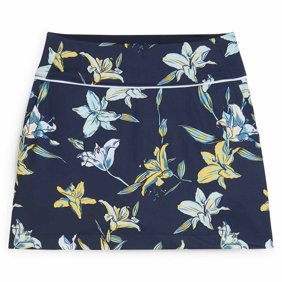 Puma Women's Blake Knit Lily Floral Golf Skirt