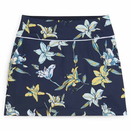 Puma Women's Blake Knit Lily Floral Golf Skirt