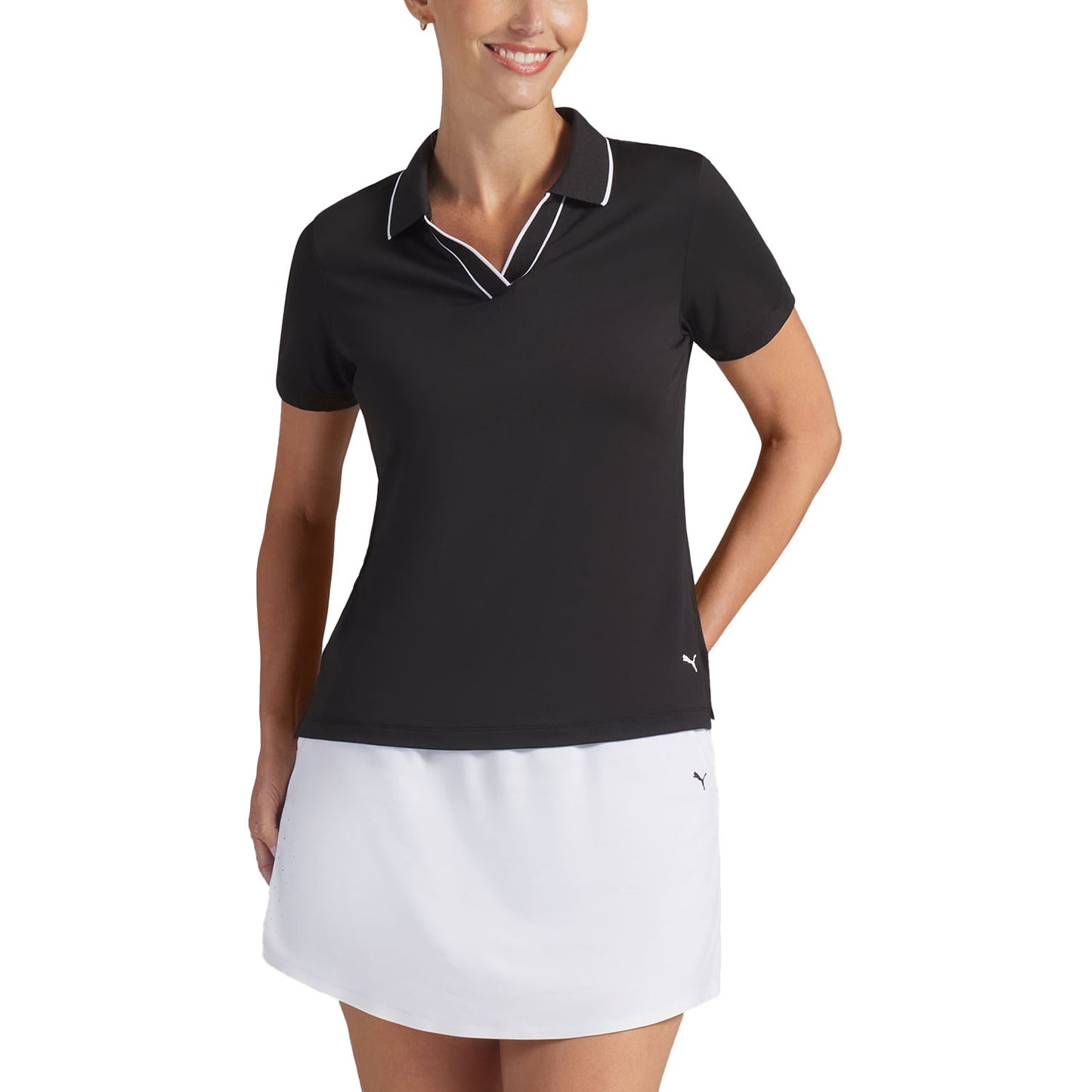 Puma Women's Cloudspun Ess Golf Polo