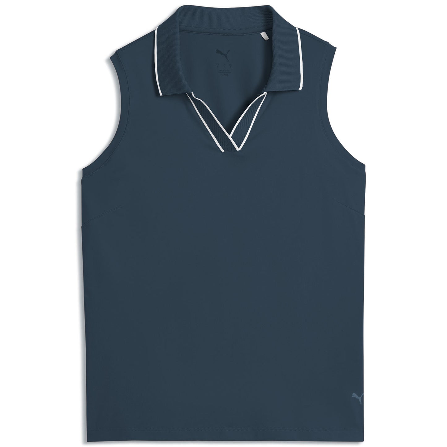 Puma Women's Cloudspun Ess Sleeveless Golf Polo