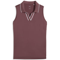 Puma Women's Cloudspun Ess Sleeveless Golf Polo