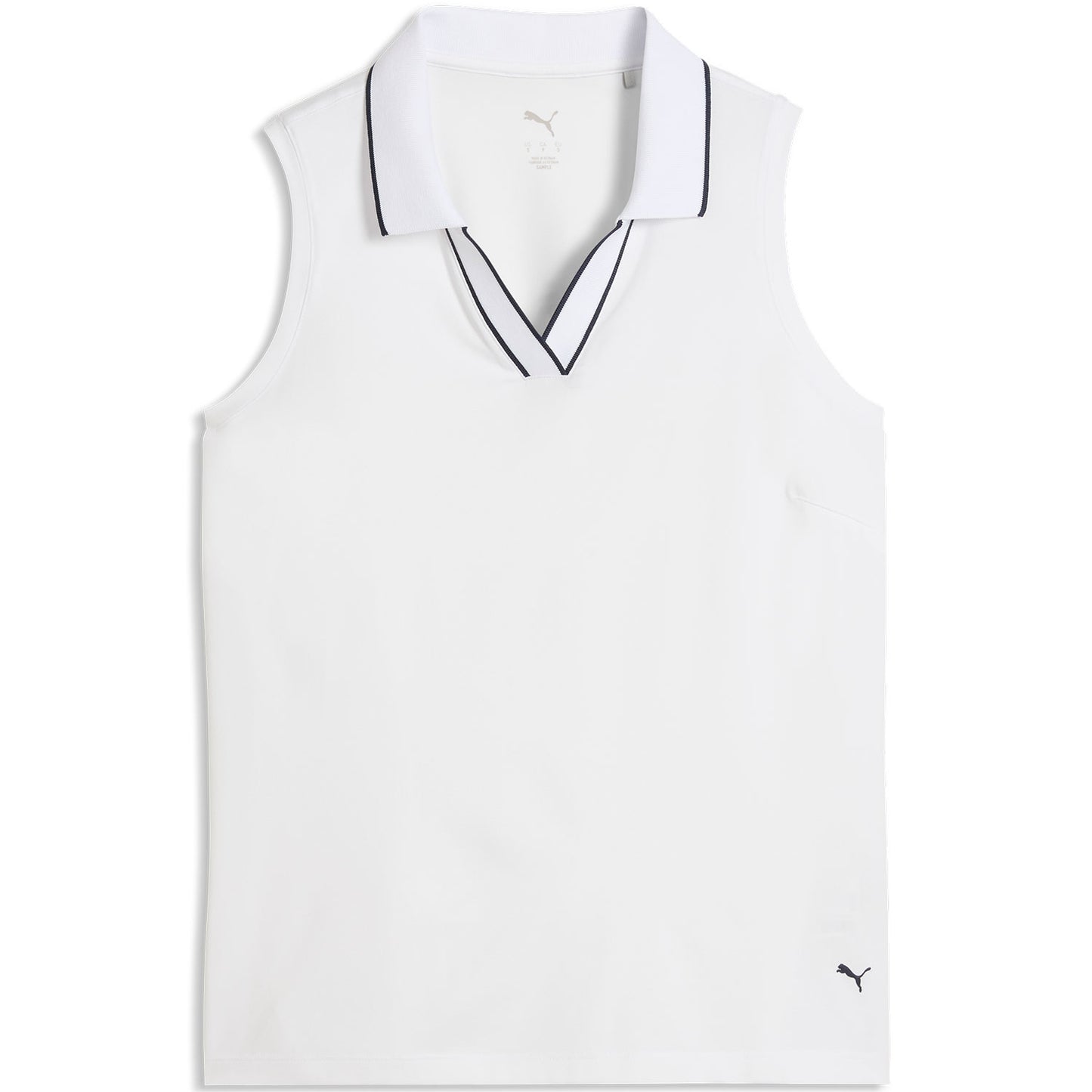Puma Women's Cloudspun Ess Sleeveless Golf Polo