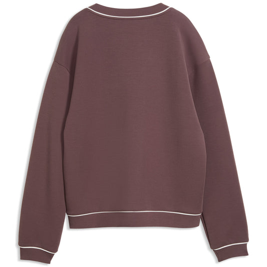 Puma Women's Cloudspun Fleece V-Neck Golf Sweatshirt