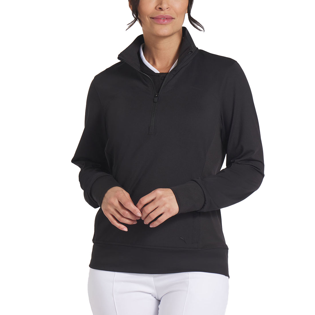 Puma Women's Cloudspun Isla Quarter Zip Golf Pullover