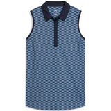 Puma Women's Cloudspun Scallop Sleeveless Golf Polo