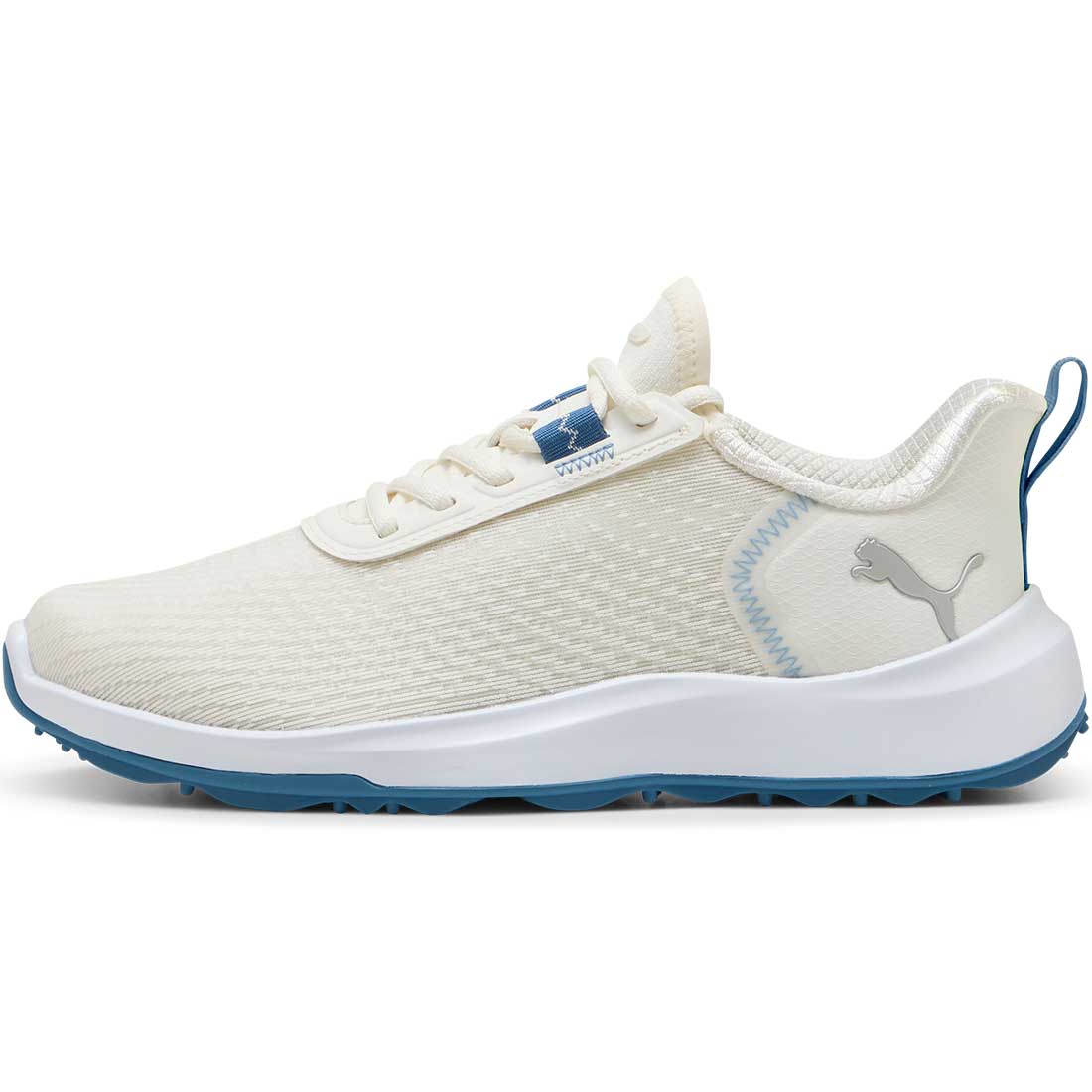 Puma Women's Fusion Crush Sport Golf Shoes Warm White/Blue Horizon