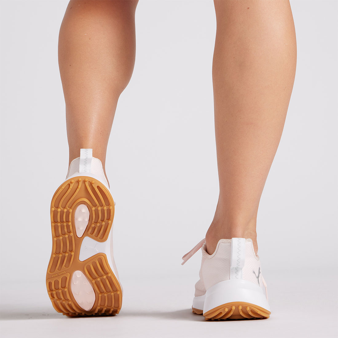 Puma Women's Fusion Crush Sport Golf Shoes Frosty Pink/Gum