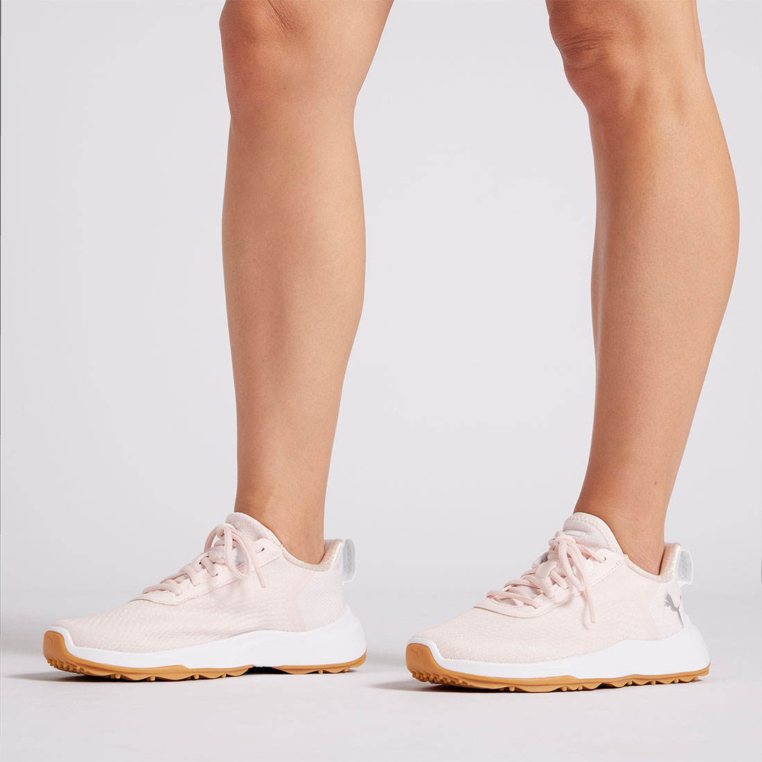 Puma Women's Fusion Crush Sport Golf Shoes Frosty Pink/Gum