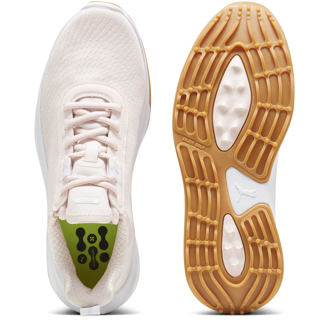 Puma Women's Fusion Crush Sport Golf Shoes Frosty Pink/Gum – Golf