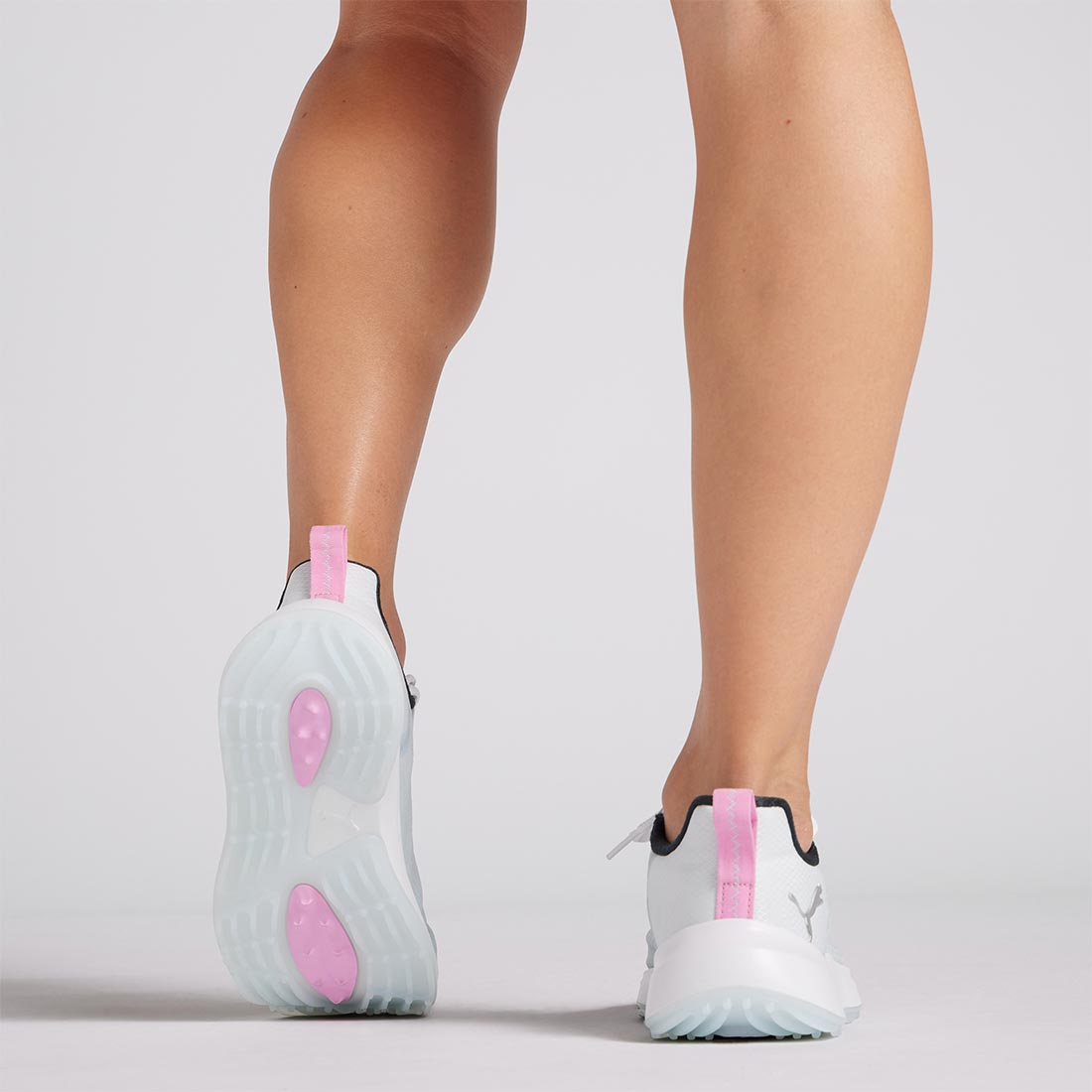 Puma Women's Fusion Crush Sport Golf Shoes Icy Blue/Pink Icing