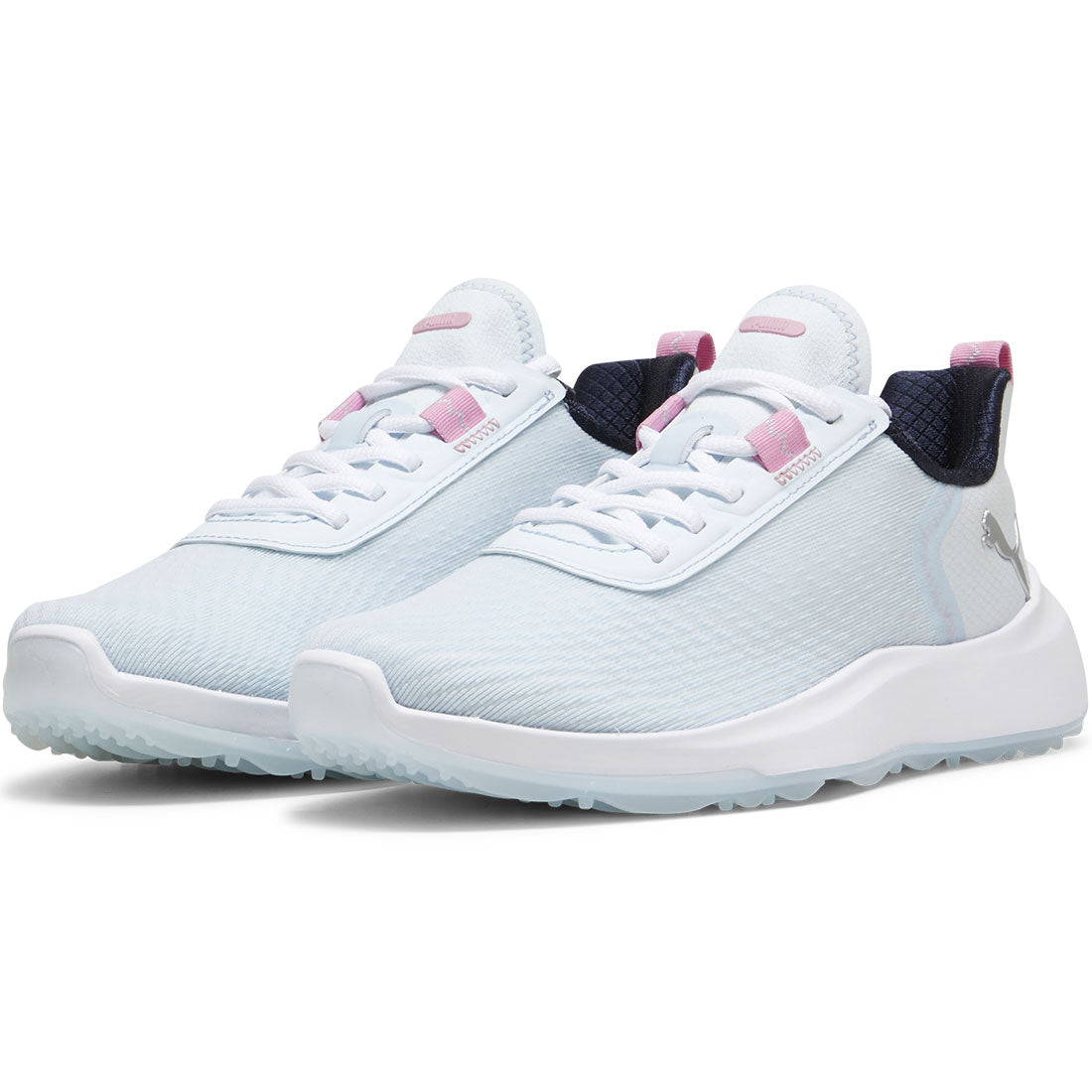 Puma Women's Fusion Crush Sport Golf Shoes Icy Blue/Pink Icing