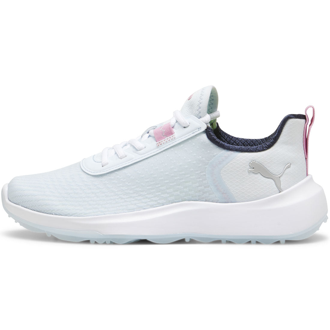 Puma Women's Fusion Crush Sport Golf Shoes Icy Blue/Pink Icing