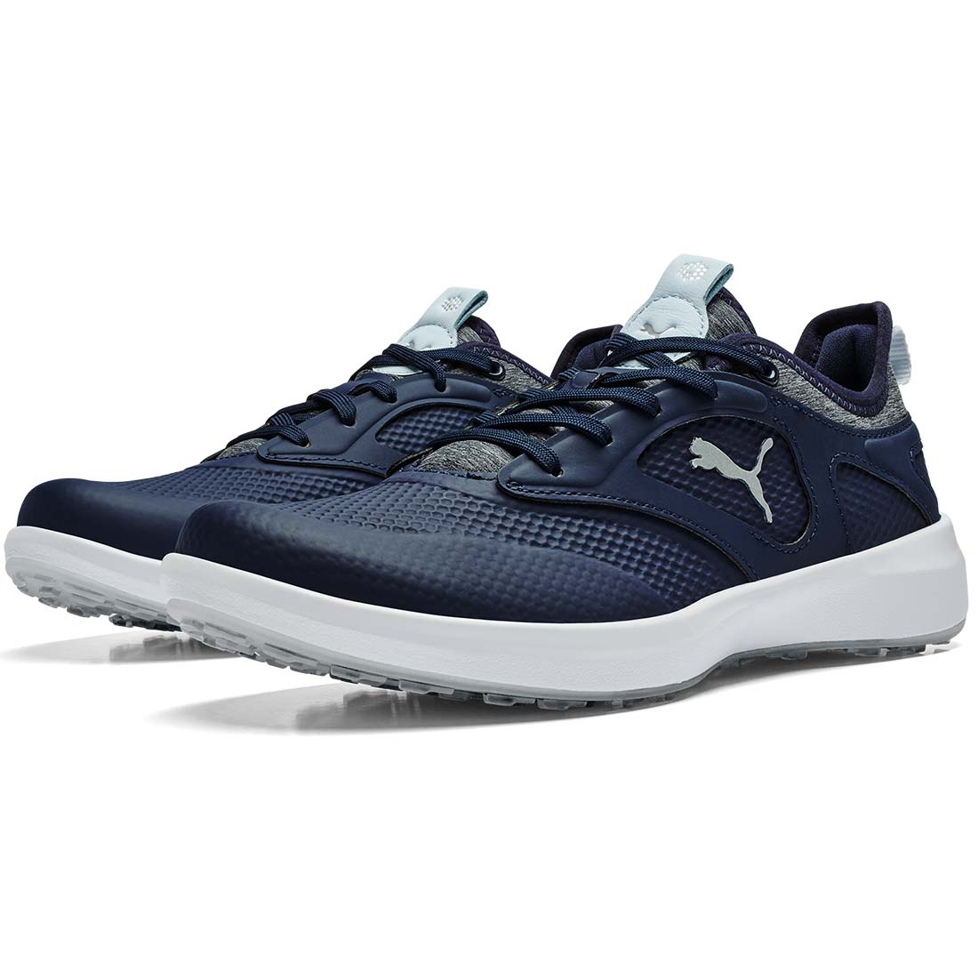 Puma Women's Ignite Malibu Golf Shoes Navy/Icy Blue/White