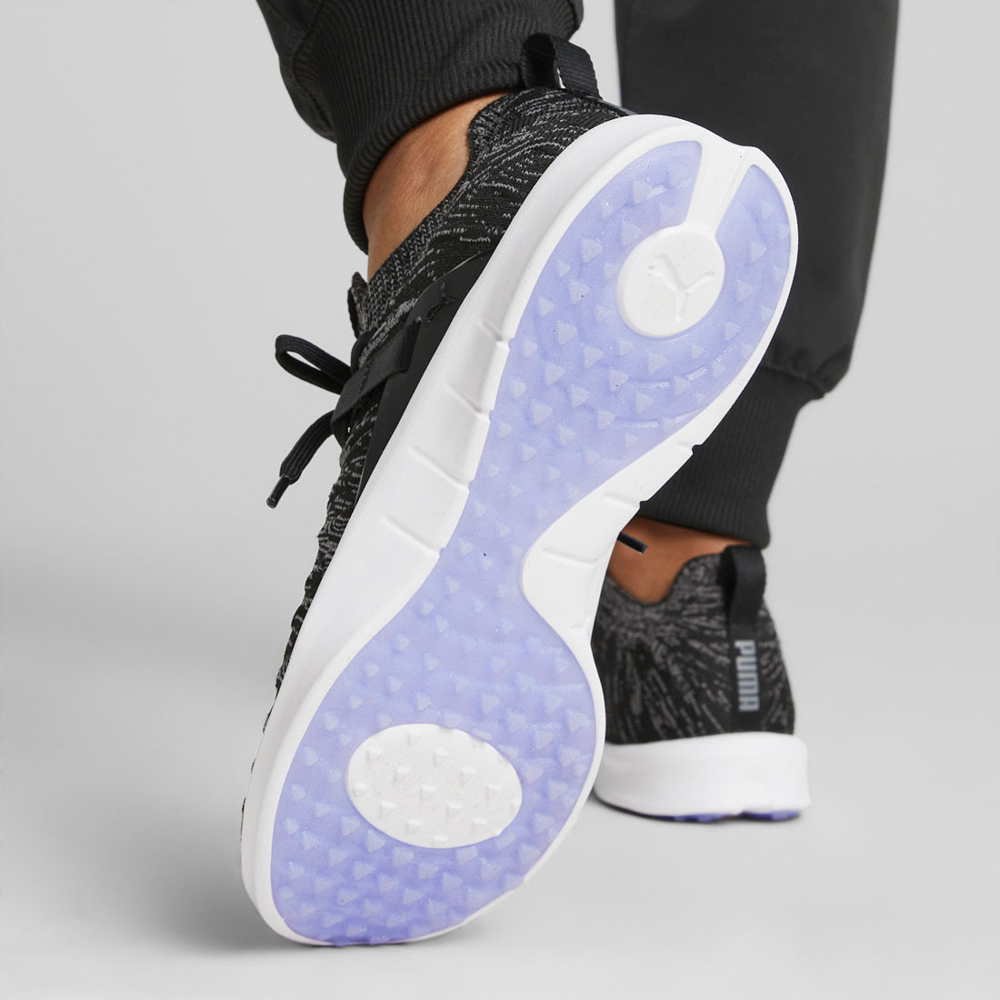 Puma Women's Laguna Fusion Knit Golf Shoes Black/Quiet Shade