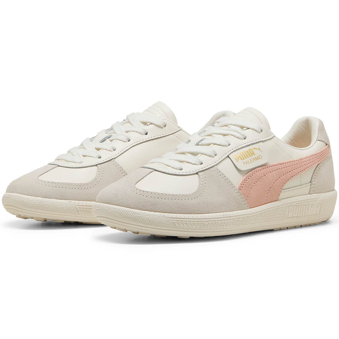 Puma Women's Palermo G Golf Shoes Warm White/Tropical Peach