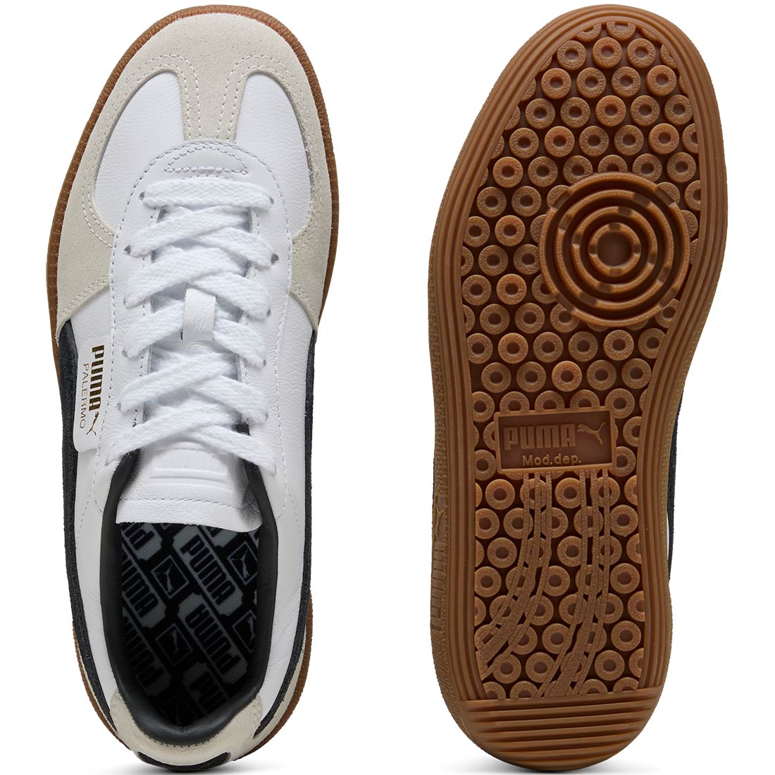 Puma Women's Palermo G Golf Shoes White/Black