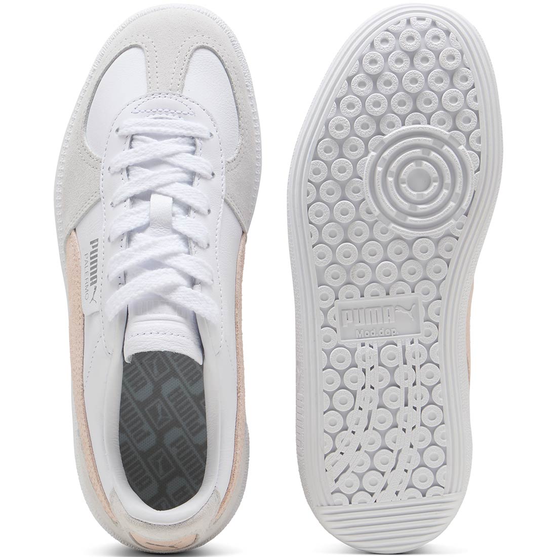 Puma Women's Palermo G Golf Shoes White/Rosebay